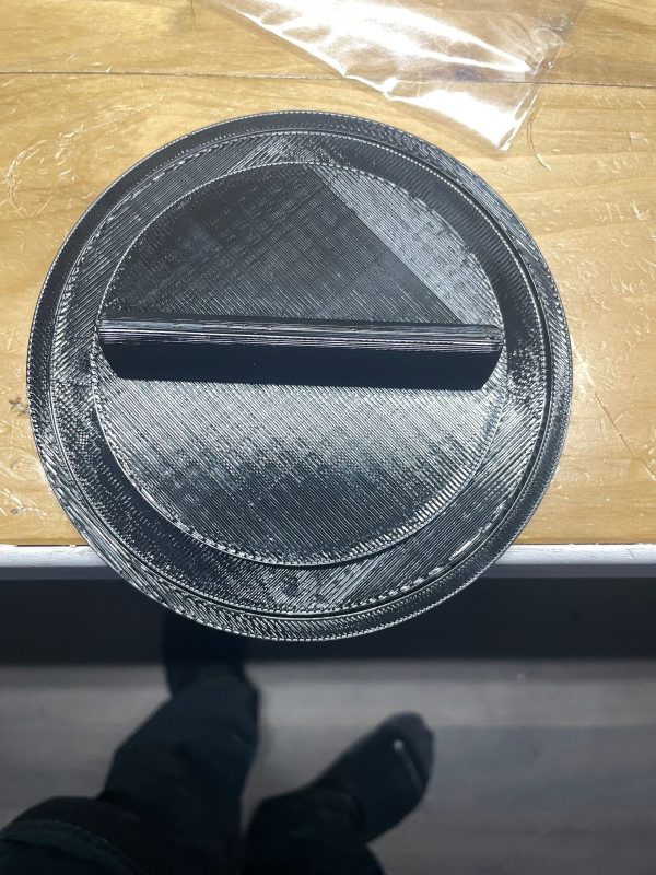 Bouchon noir 9cm